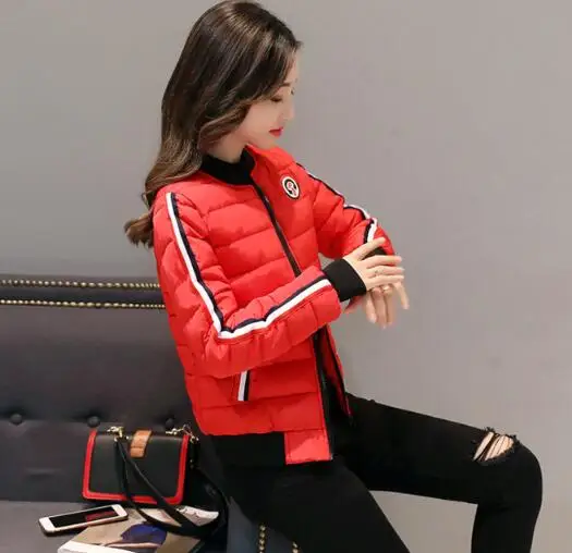 Court pink Picture Femme Basique Fdfklak as red À Mince 3xl Casaco Mode Femmes Manteaux Capuche army Veste Manteau black Hiver White Coton Green Rembourré Feminino gray 2017 qF6wxq1