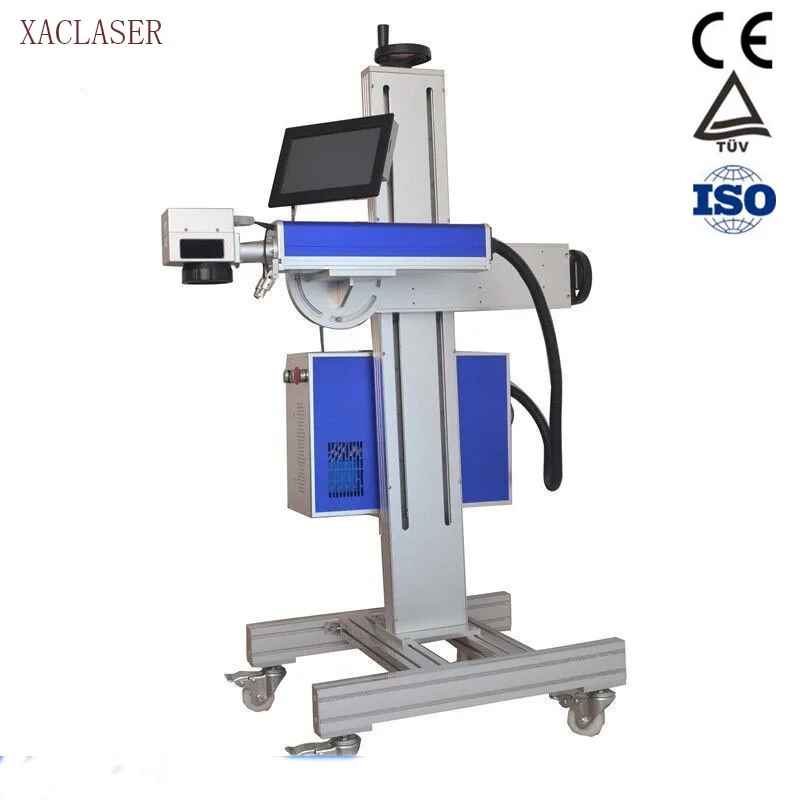 CO2 laser jet printer laser marking machine online flight laser inkjet