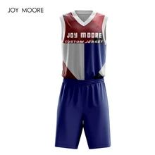 Новые мужские спортивные майки баскетбольная куртка реликт трикотажные рубашки баскетбольные шорты тренировочный костюм DIY печать на заказ