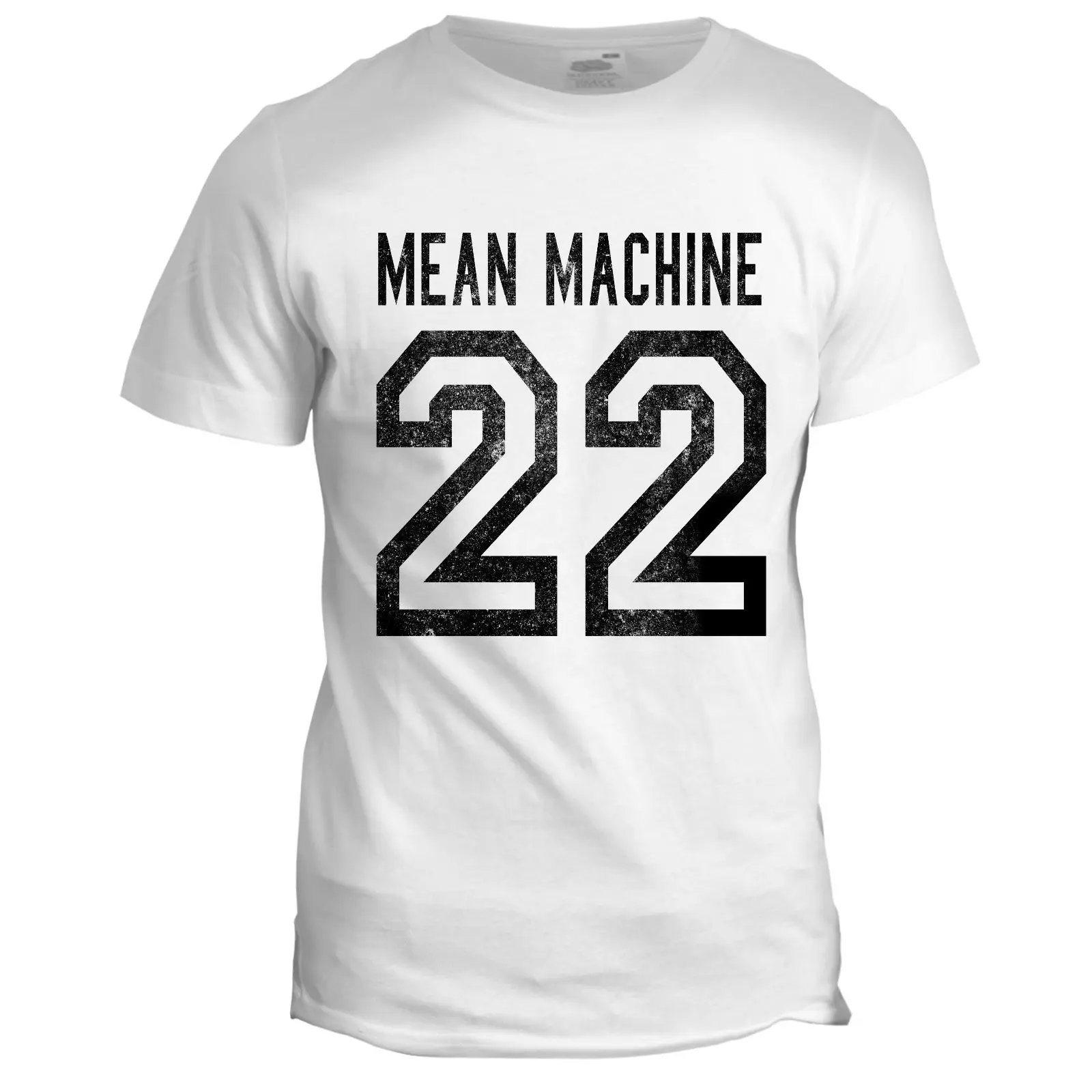 Мужская футболка в стиле ретро Mean Machine The Long Yard Sci Fi Повседневная с круглым