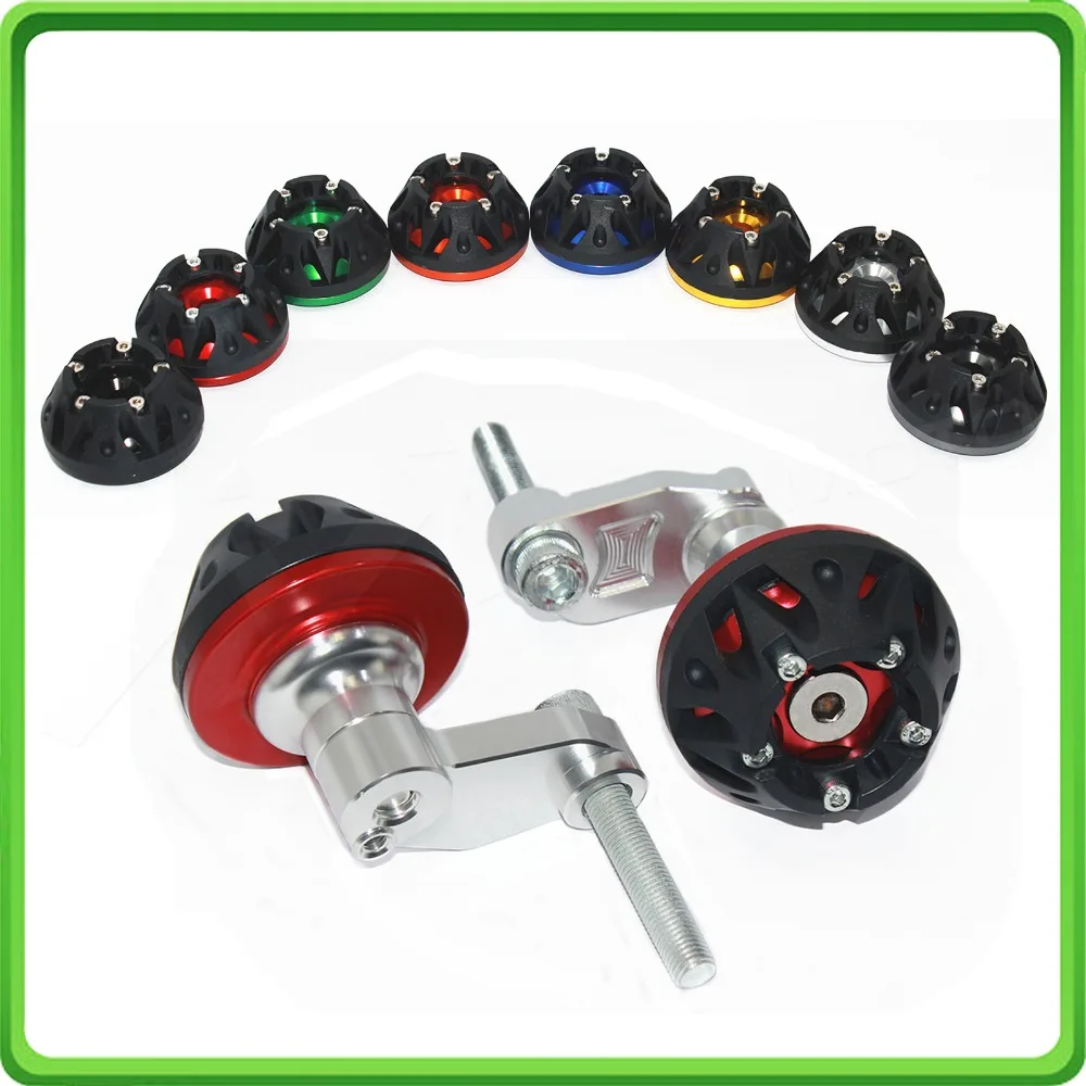 CNC Motorcycle Falling Protection Cover Slider Frame Sliders Protector Crash Guard For BMW S1000RR 09 10 11 12 13 (47)