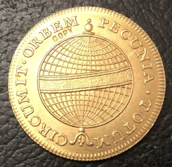 

1811 Brazil 20 Reis Pattern Strike Copper Copy Coin