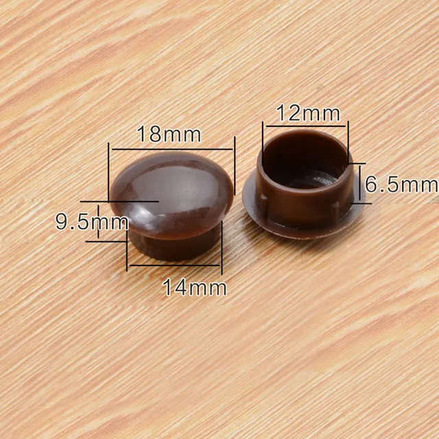 KOMOREBI furniture hole plug 50pcs/lot decoration cap,Plastic screw