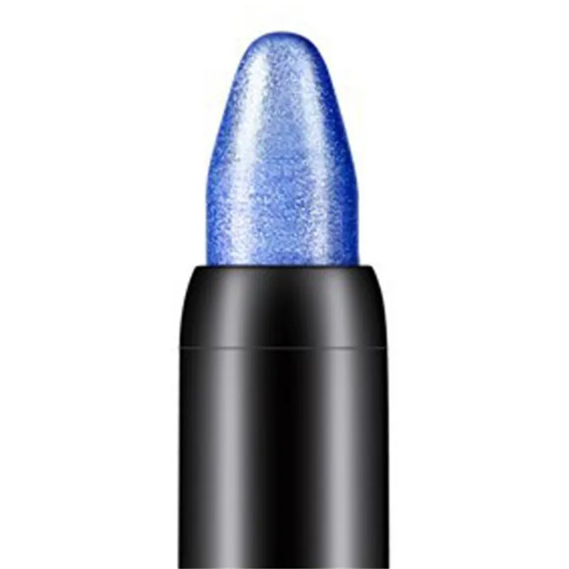 1 шт. хайлайтер тени для век водонепроницаемый карандаш натуральный легко носить долговечный светящийся Блестящий теней набор для подводки - Цвет: Deep Blue 13