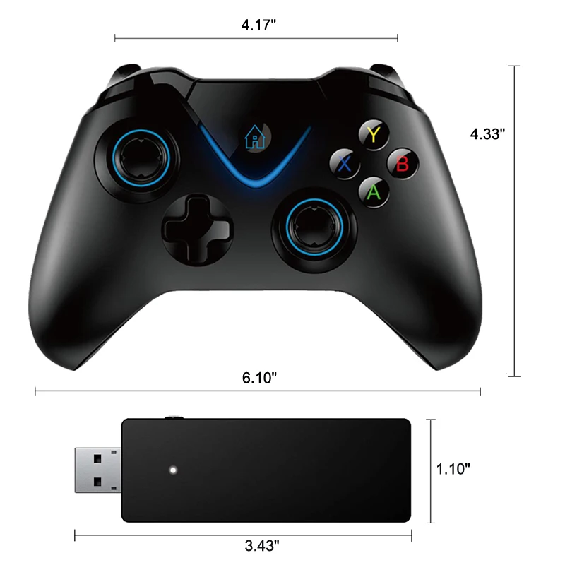 Для Xbox One 2 4G беспроводной контроллер Jogos Mando геймпад для PC/PS3 консоль/Android one