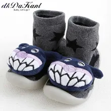 

dkDaKanl Baby cute 3D cartoon indoor infant Shoes Winter Warm Thickened Socks For Baby Walking Floor Slip-proof Toddler Shoes
