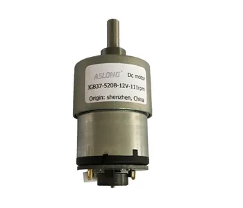 

JGB37-520B With encoder Gear motor DC gear motor Encoder speed with encoder A/B phase output small noise 12V 111rpm or other