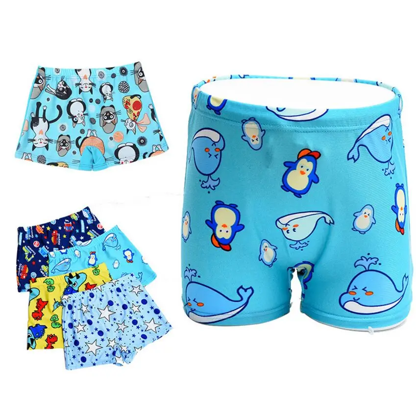 print swimming trunks swimming suit for baby boy swimwear children