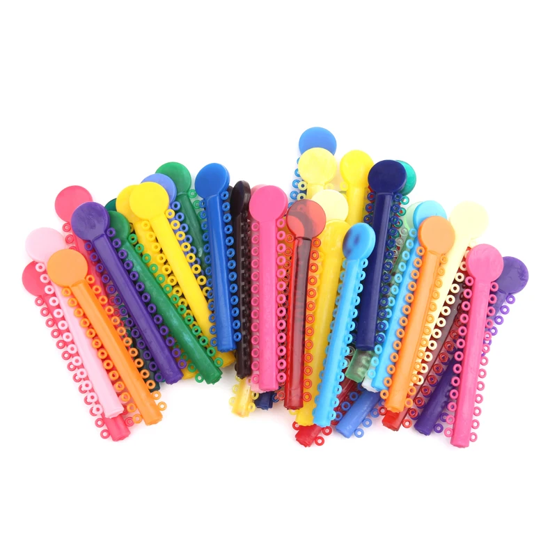 NEW 5 PACKS Dental Orthodontic Elastic Ligature ties Elastomeric rubber