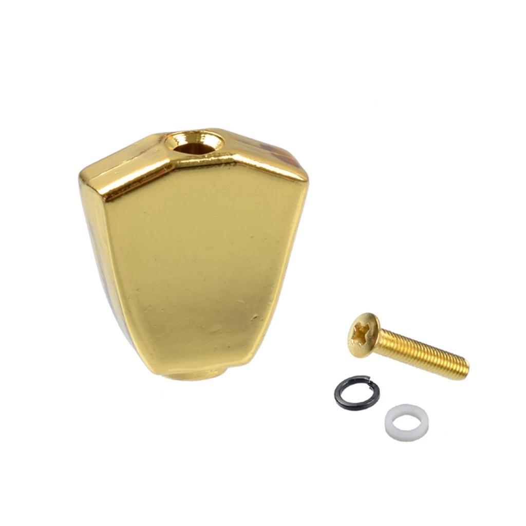 6 Sets Electric Guitar Tuning key Knob Button Screws Spring Washer Replacement Accessory for Guitar Machine Head Tuning Peg