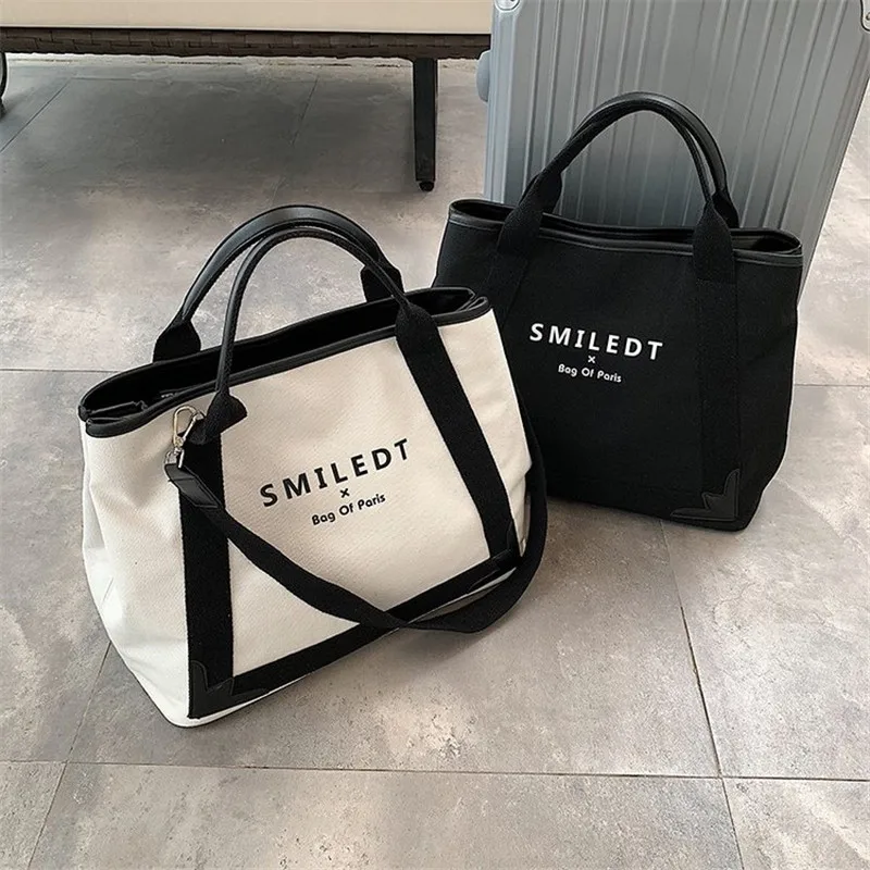 

Large Capacity Casual Totes Fashion Shopping Bags Panelled Shoulder Bags Women Purse and Handbags Bolsa Feminina