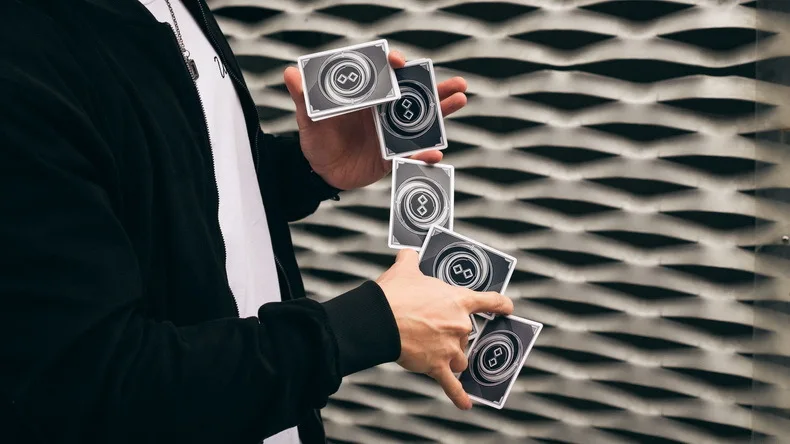 Mirage V3 Poker Eclipse Edition-V3 черная колода игральная магия реквизит Magia Tricks кардистризм Волшебные трюки колоды для волшебников