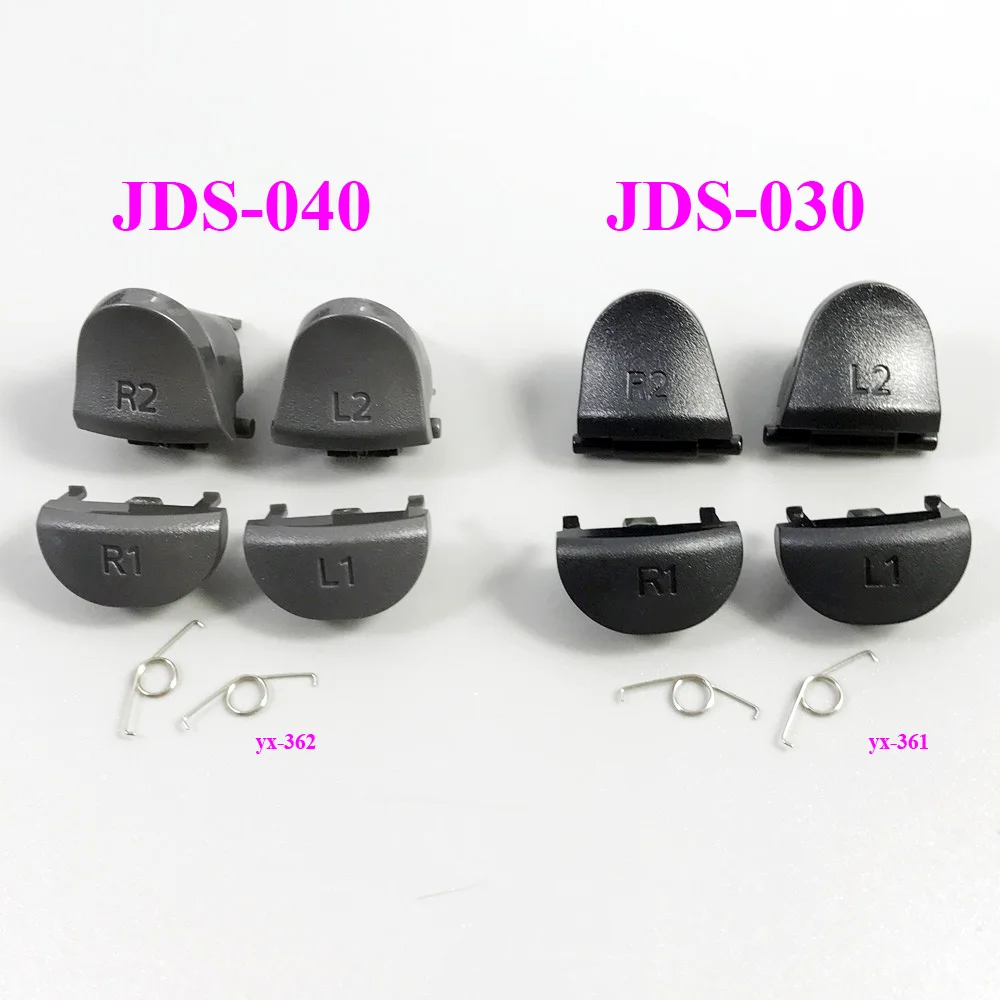 Замена JDS 040 JDM для Playstation 4 контроллер L2 R2 L1 R1 пружины PS4 спусковой кнопки 030 030|control