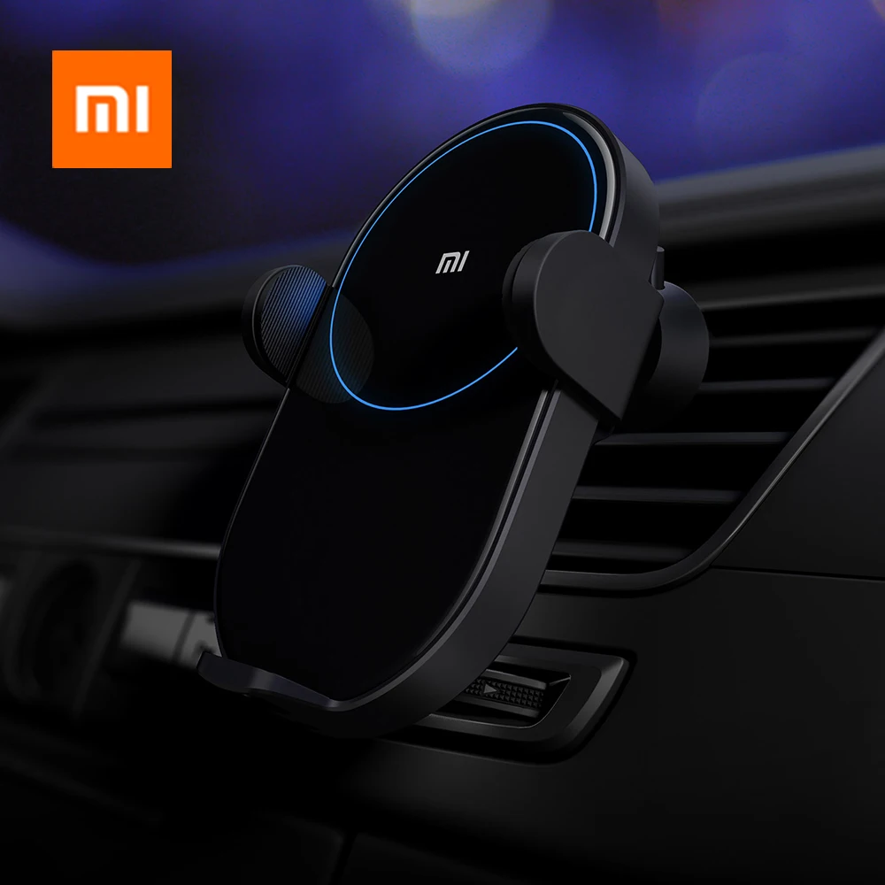 Беспроводная Автомобильная смарт-зарядка Xiaomi быстрая зарядка для Mi MIX 2S iPhone X XR XS 8