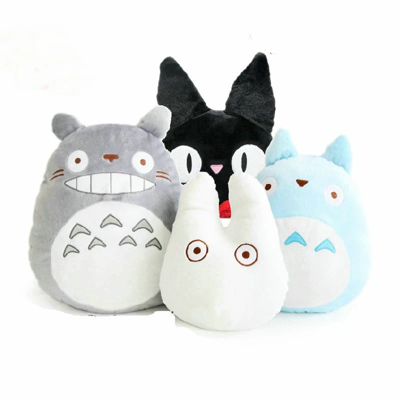 日本のドラゴンの猫のぬいぐるみ 子供のおもちゃ ぬいぐるみ クッション 漫画の白 黒 茶色 Stuffed Plush Animals Aliexpress