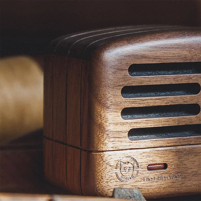 Original Xiaomi Cat King FM Bluetooth Portable Speaker Wood Production 10Hours Battery Life Music P