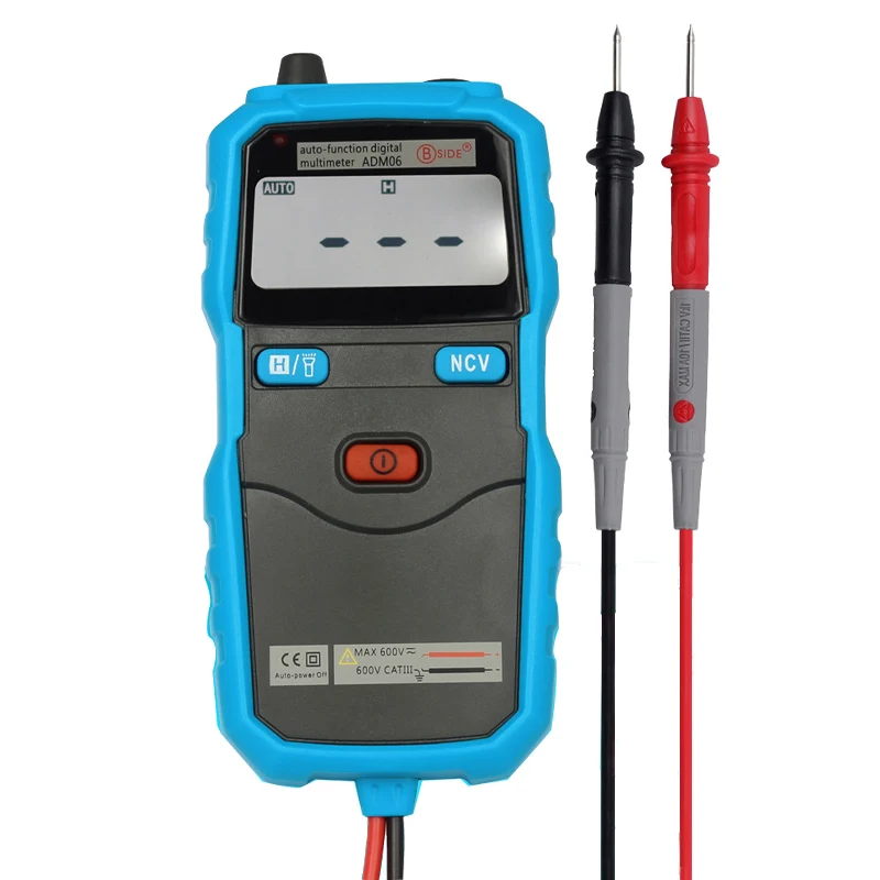 Auto Range Digital Multimeter DC AC Voltage NCV Continuity Test With Backlight And Work Light Professional Portable | Инструменты