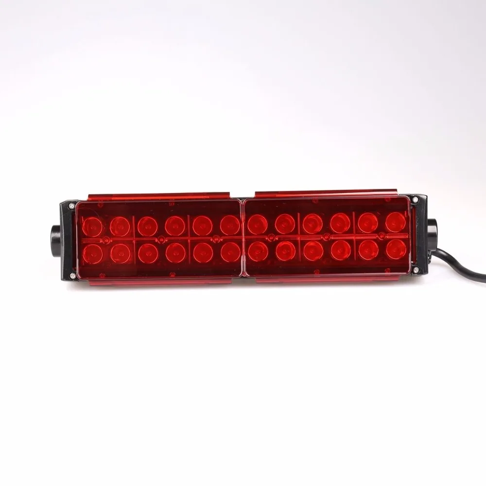 30" inch LED Work light Bar Cover Snap On DustProof Cover Protective Lens Covers Amber/Red/Blue/Green/Clear/Black Protect Covers