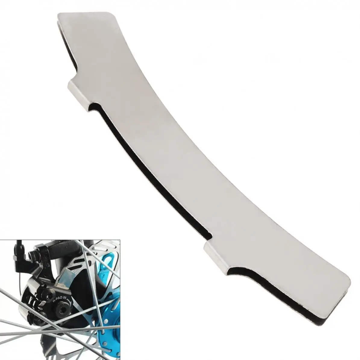 

MTB Disc Brake Pads Adjusting Tool Bicycle Pads Mounting Assistant Brake Pads Rotor Alignment Tools Spacer Bike Repair