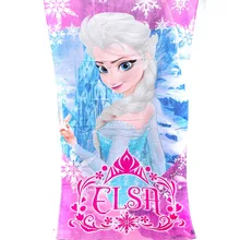 HOT SALE Bath Towel Elsa and Anna Cotton Children Beach Towel Drap De Plage