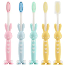 Y& W& F 4 шт. детская зубная щетка с мягкой щетиной для детей, обучающая зубная щетка с героями мультфильмов, Детские зубные щетки для ухода за зубами