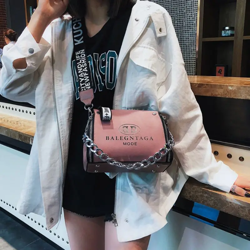 

Fashion Leather Chain Handbag Satchel Messenger Crossbody Shoulder Bag Women Tote Purse store pocket money