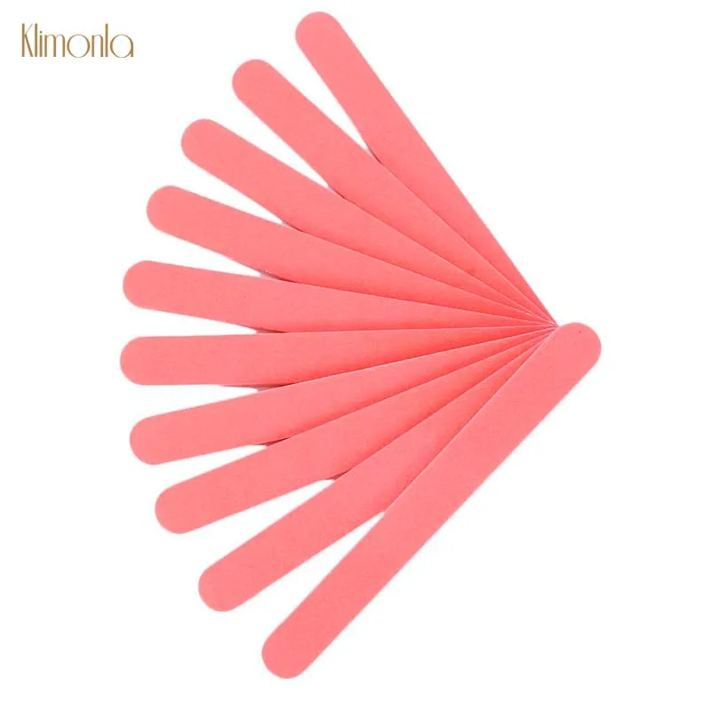 

10pcs Orange Nail File Sponge 100/180 Sanding Buffer Files For UV Gel Nail Polish Blocks Cuticle Remover Manicure Tools