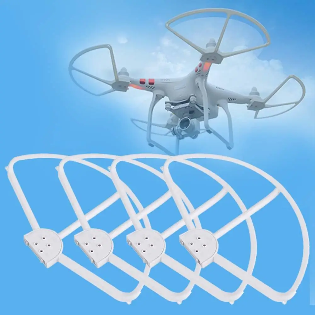 Pro Prop Protection Guards Cover for DJI Phantom 3 Quadcopter Propeller WhiteParts