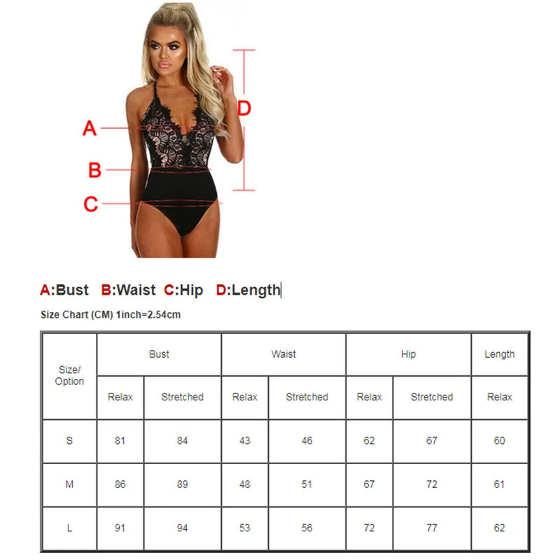 SEBOWEL Sexy Black Eyelash Lace Bodysuit Women V neck High Waist Body Top Sleeveless Teddy Bodysuits Femme Romper Combinaison SEBOWEL Sexy Black Eyelash Lace Bodysuit Women V neck High Waist Body Top Sleeveless Teddy Bodysuits Femme Romper Combinaison