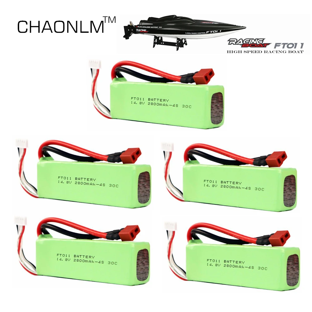 Lipo аккумулятор для FT010 FT011 2800 мА/ч батарея 14 8 в RC 30C 803496 лодка вертолет самолет