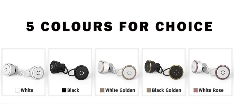 Twins Mini Bluetooth Earphone Handsfree Wireless Dual Earbud Noise Cancelling Headset Mini Wireless Bluetooth Earbud with Mic  (10)