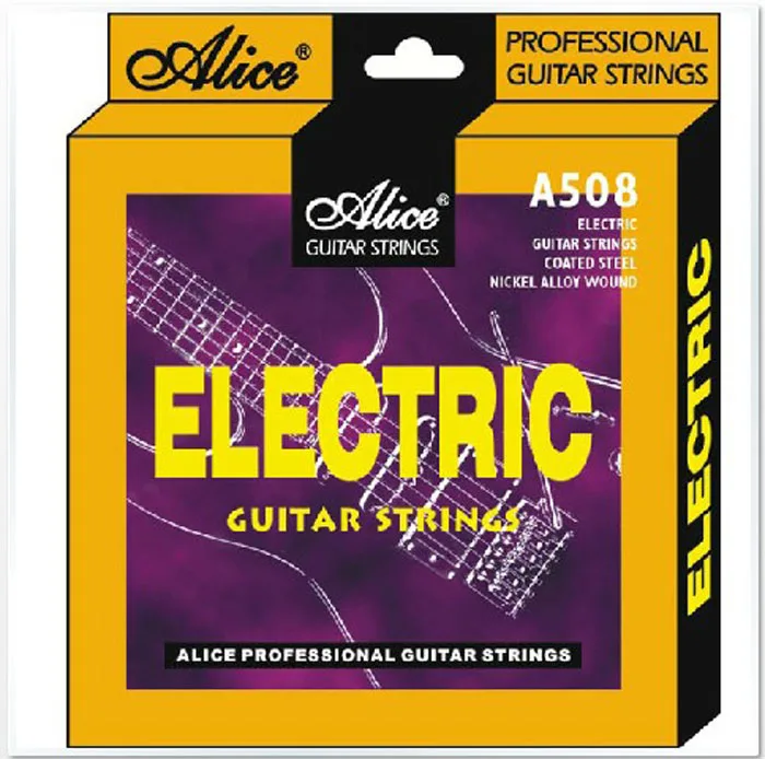 

Alice a508sl electric guitar strings set steel core 009 strings