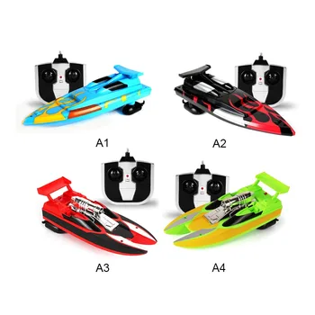 

Radio Remote control electric boat Motor Speed speedboat rowing toy boat model high speed children boy waterproof yacht steamer