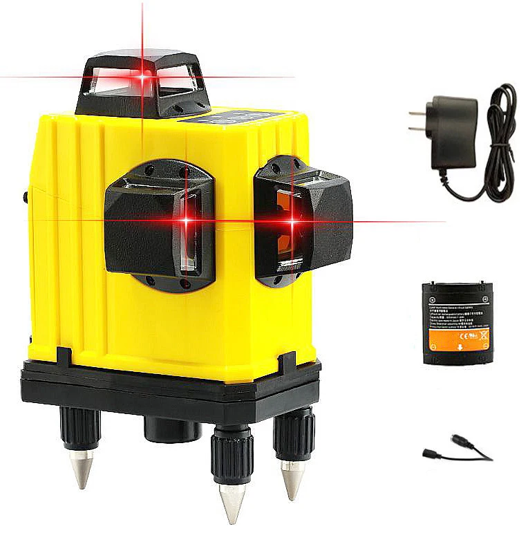 New Professional 12 Line 3D laser level 360 Vertical And Horizontal