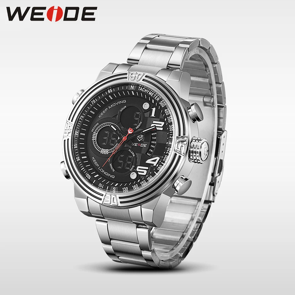 Weide роскошные спортивные кварцевые наручные часы мода & случайные подлинной