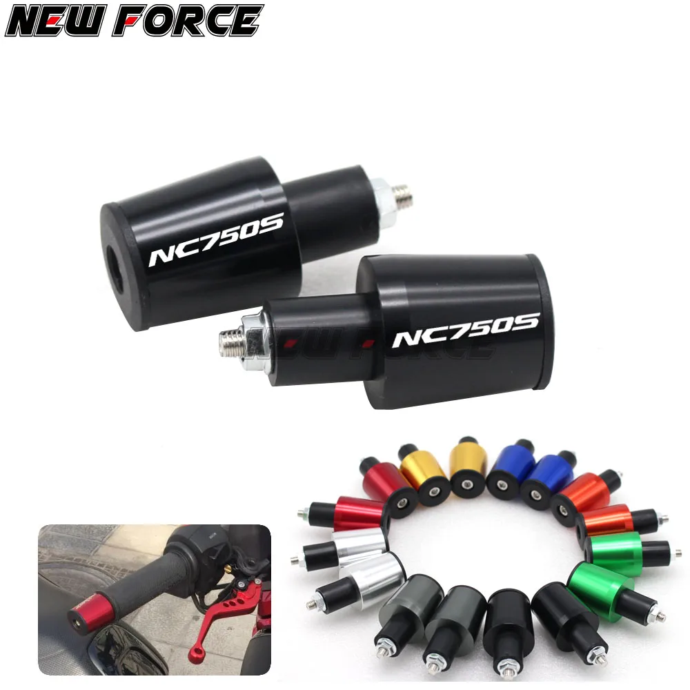 

CNC 22MM Handlebar Grips Handle Bar Cap End P For HONDA NC750 NC750S NC750X NC 750S/X 2014 2015