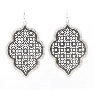 black filigree