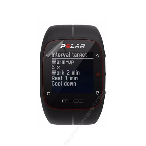 3pcs Clear Film Guard for Polar M400 font b Smart b font Sports font b Watch