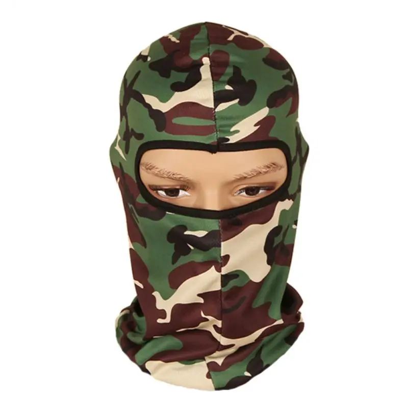 Новая тактическая Балаклава охотничья маска для лица Военная с камуфляжным принтом камуфляжная CS дышащая покрытие на голову джунгли страйкбол маска