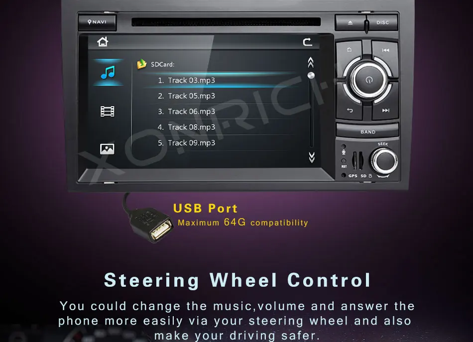 Top AutoRadio 2 Din Car Multimedia Player For Audi A4 B6 B7 Seat Exeo S4 B7 B6 RS4 B7 GPS Navigation DVD head unit Car Stereo Audio 6