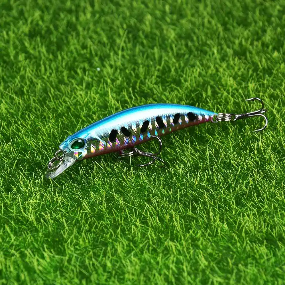 

NEW 65mm 4g Minnow Stream Fishing lure Mini Trout baits small whopper vibrating light sinking micro fish crankbait japan winter