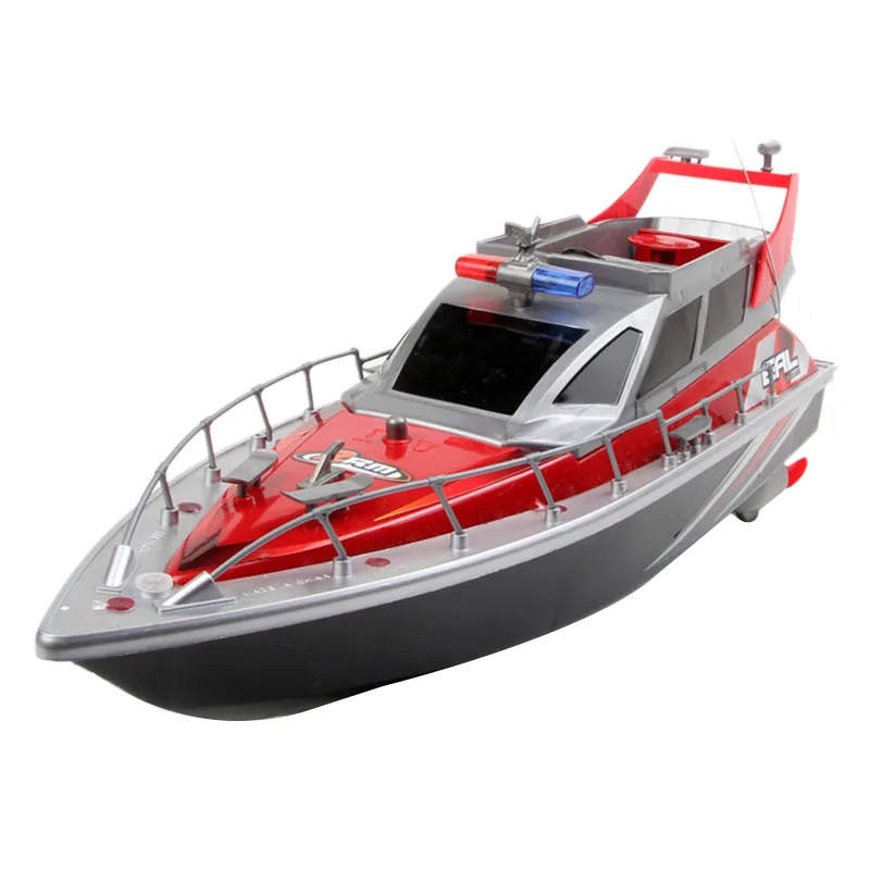 

Police Remote Control Boat 1:20 Police Speed Boat Rc Boat Electric Full Function Large 4-Channel Patrol Boat Remote Control Bo