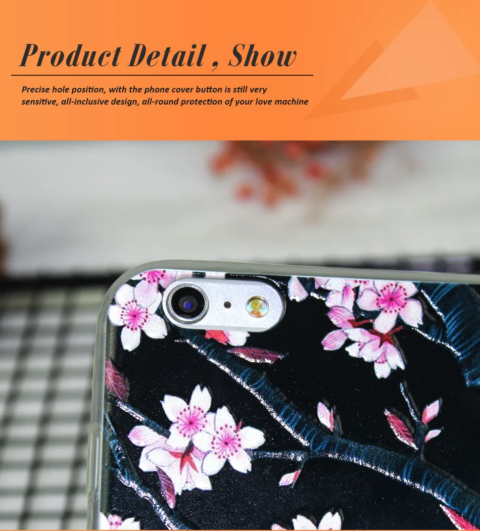 !ACCEZZ TPU Soft Cartoon 3D Protective Back Cover For Apple iphone 66s78 Plus Case Creative Patterned Phone Shell Funda Coque (6)