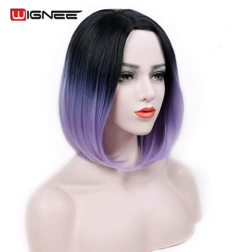 Synthetic Bob Wig (4)