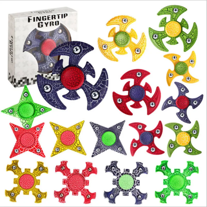 

Figet Spiner Fidget toy Gold Black for adult 2017 New Scrub ABS Plastic spinner hand gold finger spinner noir spiner handspinner