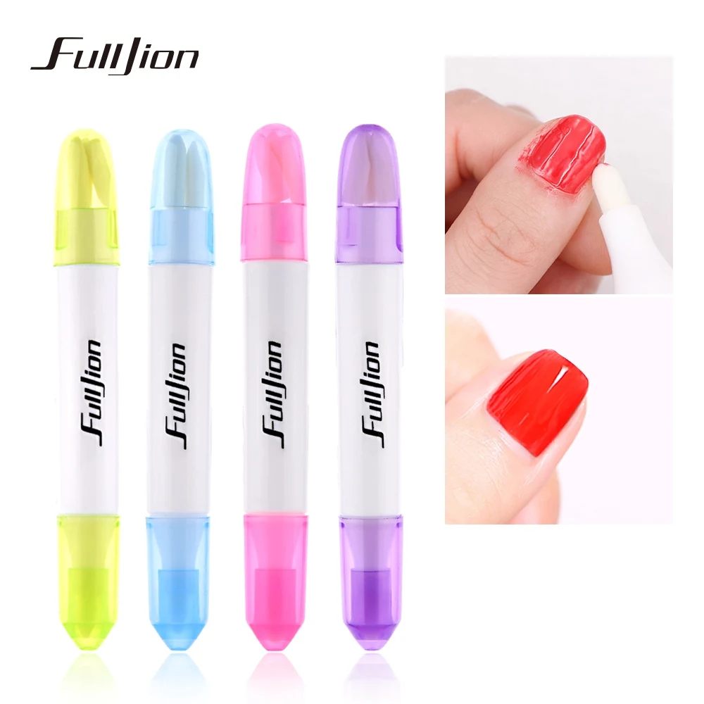 

Fulljion 1 pcs Nail Polish Remover Pens Mistakes+3 Tips Manicure Cleaner Nail Polish Corrector For Nail Polish Clean Pencil