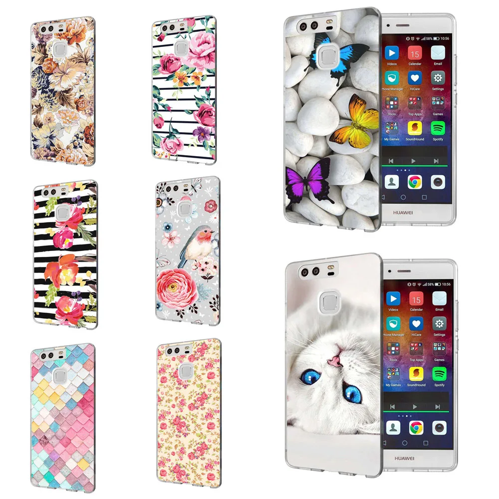 Для Huawei P9lite/P8 Lite 2016 2017 Y5 II 2 Y5ii / Y6 Compact Honor 5A LYO-L21 Мягкий ТПУ силиконовый прозрачный