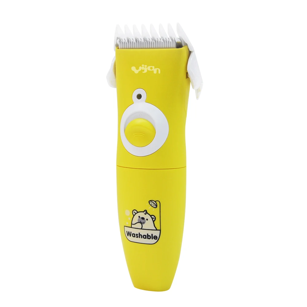 

2018 Baby Children Kids Hair Clipper Trimmer Electric with 3 guide combs low noise safe and convenient designed for kids