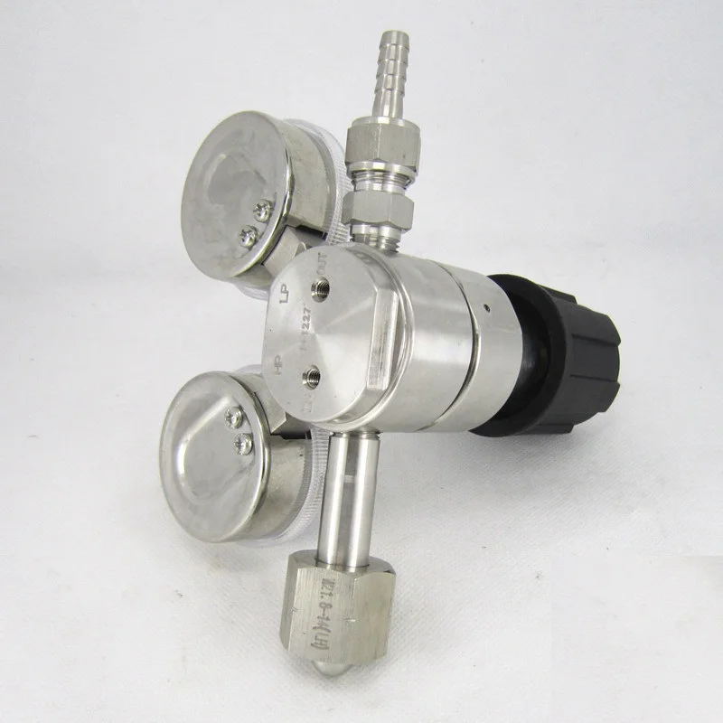 Hydrogen Chloride Gas Pressure Regulator 1 25mpa 316l Steel Pressure