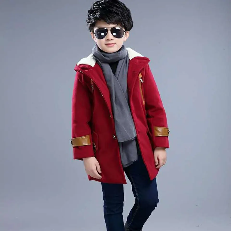 

2018 Newborn Baby Clothes Toddler Baby Boys Hoodie Winter Warm Coat Jacket Cute Thick Clothes Soft Fashion Casaco For 6-13 Yrs